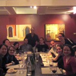 Dinner with filmmaker John Sayles.
